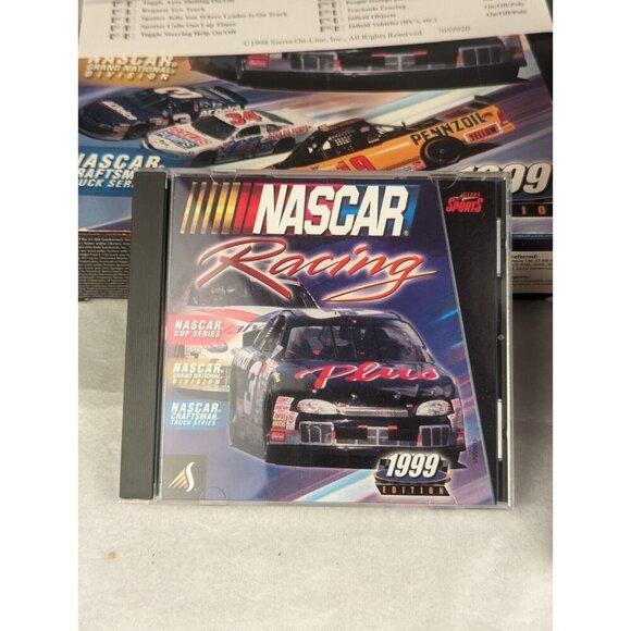 NASCAR Racing‎ - 1999 Edition PC CD-ROM By Sierra Sports Dale Earnhardt - Picture 12 of 13
